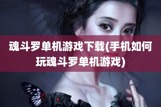 魂斗罗单机游戏下载(手机如何玩魂斗罗单机游戏)