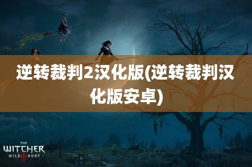 逆转裁判2汉化版(逆转裁判汉化版安卓)