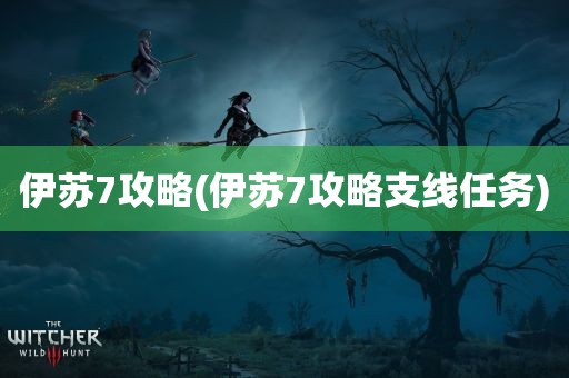 伊苏7攻略(伊苏7攻略支线任务)