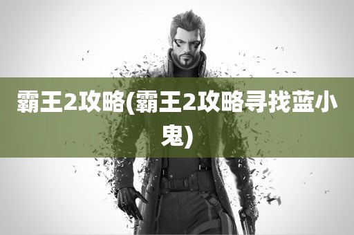 霸王2攻略(霸王2攻略寻找蓝小鬼)