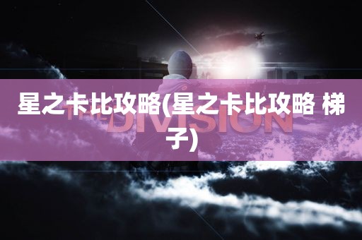 星之卡比攻略(星之卡比攻略 梯子)