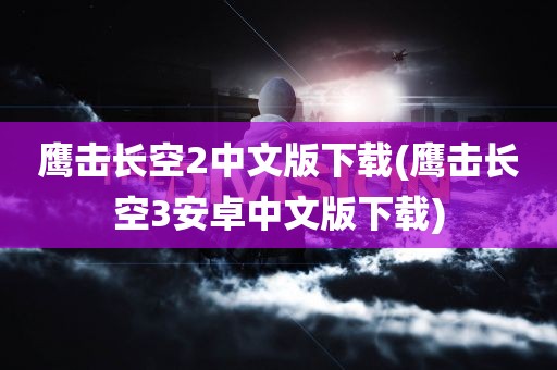 鹰击长空2中文版下载(鹰击长空3安卓中文版下载)