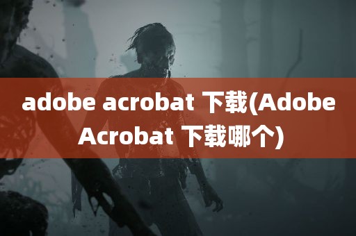 adobe acrobat 下载(Adobe Acrobat 下载哪个)