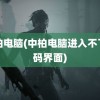 中柏电脑(中柏电脑进入不了密码界面)