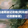 阿玛迪斯战记攻略(阿玛迪斯战记攻略秘籍)