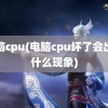 电脑cpu(电脑cpu坏了会出现什么现象)