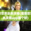 魔兽世界副本攻略(魔兽世界副本攻略app哪个好)