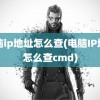 电脑ip地址怎么查(电脑IP地址怎么查cmd)