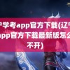 辽宁学考app官方下载(辽宁学考app官方下载最新版怎么打不开)