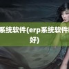 erp系统软件(erp系统软件哪个好)