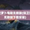 保卫萝卜电脑无敌版(保卫萝卜无敌版下载安装)