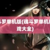 魂斗罗单机版(魂斗罗单机版游戏大全)