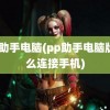 pp助手电脑(pp助手电脑版怎么连接手机)