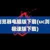 uc浏览器电脑版下载(uc浏览器极速版下载)