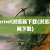 internet浏览器下载(浏览器官网下载)