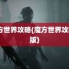 魔方世界攻略(魔方世界攻略a版)